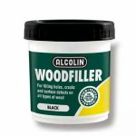 Alcolin Wood-filler Black 200g