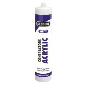 Alcolin Contractors Acrylic Sealant - White 260ml