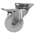 Swivel Plate Castor Polyurethane Wheel 75mm