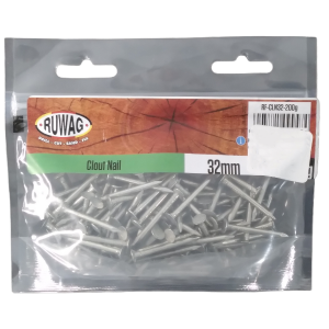Ruwag Clout Nails 32mm x 2.8mm (200g)