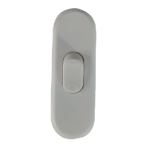 White German Through Switch 2 Amp 250V