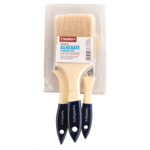 Hamilton's Silkcoat Paint Brush Set | 3pc