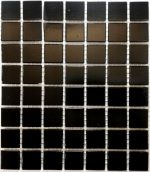 Black Plain River Mosaic Tiles (Sheet Size 15x15cm)