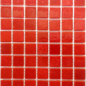 Red Plain River Mosaic Tiles (Sheet Size 15x15cm)