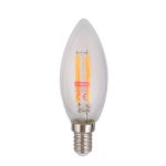 Warm White E14 4w LED Filament Candle Light Bulb/Lamp