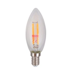 Warm White E14 4w LED Filament Candle Light Bulb/Lamp
