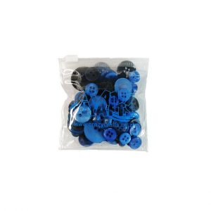 Assorted Blue Buttons