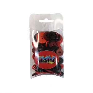 Assorted Red Buttons