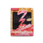 Mont Marte Kolinsky Brush Set In Zip Bag 6pc
