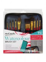 Mont Marte Watercolour Brush Set 11pc