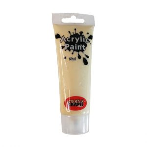 Beige Acrylic Tube Paint 75ml