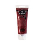 Maroon Acrylic Tube Paint 75ml