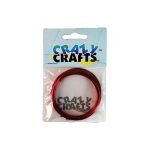 Red Aluminium Craft Wire 1 x 1.5m x 1.5mm
