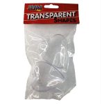 Transparent Plastic Heart Shape