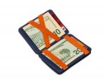 Hunterson Blue & Orange Magic Wallet 10cm x 7.5cm