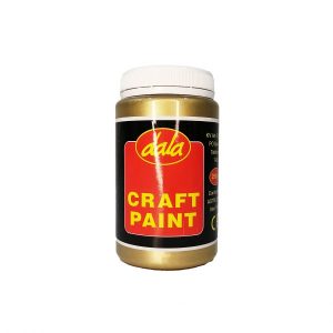 Dala Pale Gold Metallic Craft Paint 250ml