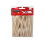 Plain Wooden Round Sticks 110mm