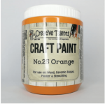 No.25 Orange Craft Paint 750ml