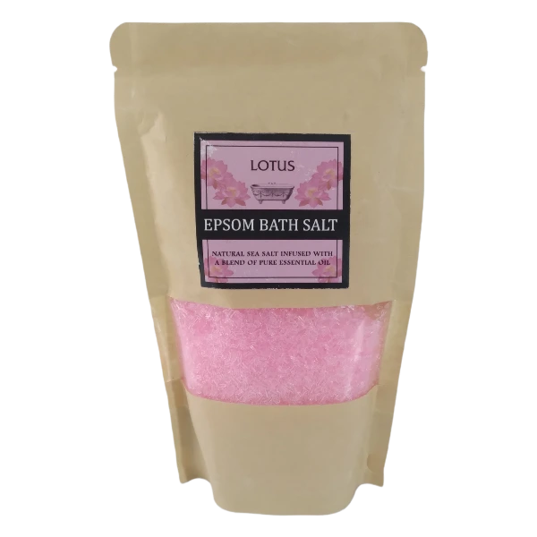 Epsom Bath Salt 200g Lotus