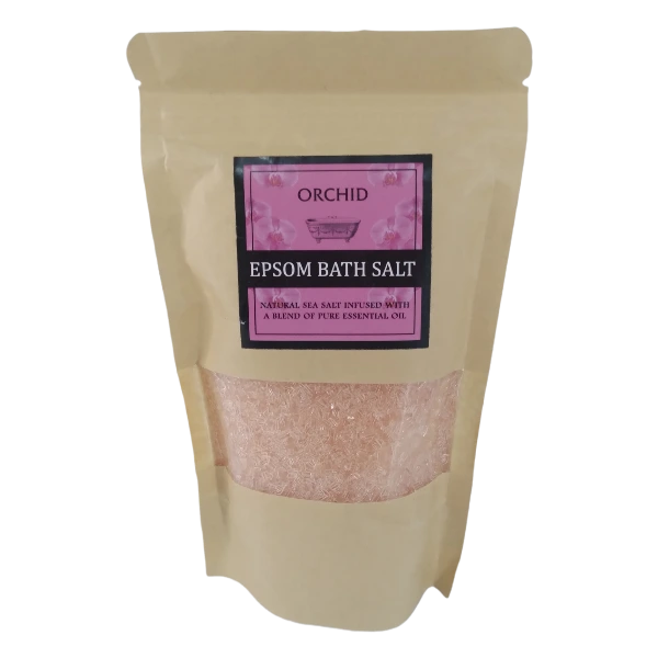 Epsom Bath Salt 200g Orchid