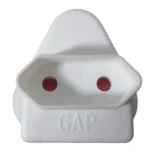 Euromate Plug Adapter with 2 Pin Socket 6A_12102_1