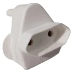 Euromate Plug Adapter with 2 Pin Socket 6A_12102_2