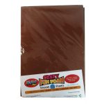 A4 Brown Smooth Foam Sheets 6 Piece