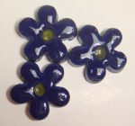 Happy Delft Flower Small 5 Piece Mosaic Insert