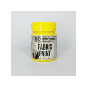 Primary Yellow Fabric Paint 100ml