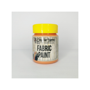Peach Fabric Paint 100ml