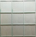 Clear Crystal Glass Mosaic Tiles (Sheet Size 15x15cm)