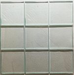 Clear Crystal Glass Mosaic Tiles (Sheet Size 30x30cm)