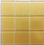 Sandstone Crystal Glass Mosaic Tiles (Sheet Size 30x30cm)
