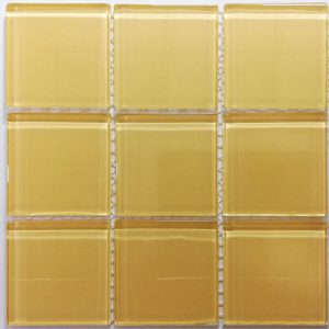 Sandstone Crystal Glass Mosaic Tiles (Sheet Size 30x30cm)