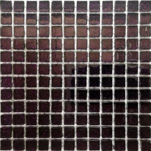 Dark Purple Glitter Mosaic Tiles (Sheet Size 15x15cm)