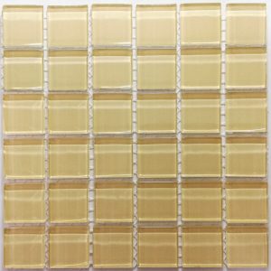 Ivory Crystal Glass (Sheet Size 30x30cm)