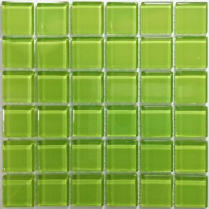 Lime Green Crystal Glass (Sheet Size 30x30cm)