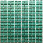 Teal Green Crystal Glass Mosaic Tiles (Sheet Size 30x30cm)
