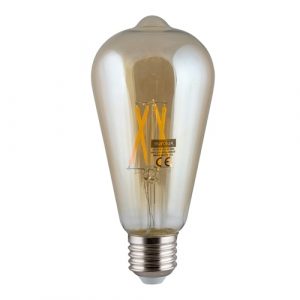 Warm White E27 4w Led Amber Pear Filament Light Bulb/Lamp