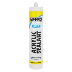 Alcolin Acrylic Sealant - Grey 260ml
