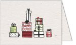 Growing Paper Christmas Presents Card