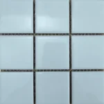 Glazed Ceramic Mosaic Tiles Gloss White 15 x 15cm_9781_1