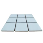 Glazed Ceramic Mosaic Tiles Gloss White 15 x 15cm_9781_3