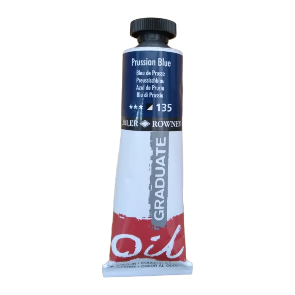 Graduate Oil Paint Prussian Blue 38ml