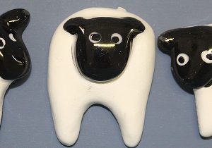 Happy Sheep 3pc Mosaic Inserts