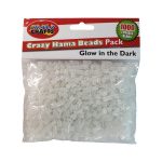 Glow In The Dark Hama Beads 1000pc