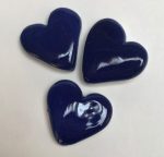 Delft Fat Heart 3pc Mosaic Inserts