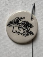 Lavender Herb Markers 1pc