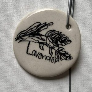 Lavender Herb Markers 1pc