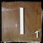 Scrabble Block Letter I (10x10cm)